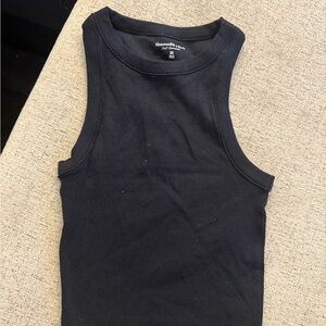 Abercrombie & Fitch Black Tank Top